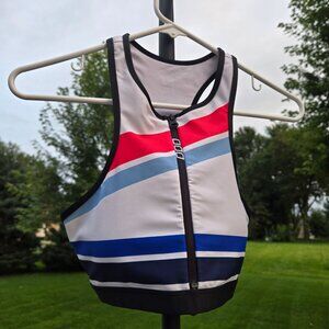 Lorna Jane Track Sports Bra in Multi, Size S